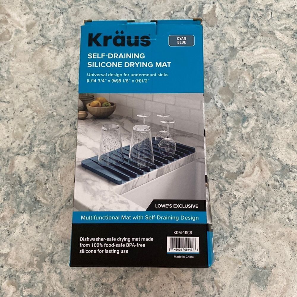 Kraus Self Draining Silicone Drying May